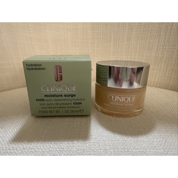Clinique Moisture Surge 100H Auto-Replenishing Hydrator 1oz Full Size NIB - Picture 1 of 6